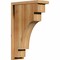 Ekena Millwork Mediterranean Rough Sawn Corbel w/Backplate, Western Red Cedar, 6"W x 14"D x 22"H COR06X14X22MED01RWR - alternate 1